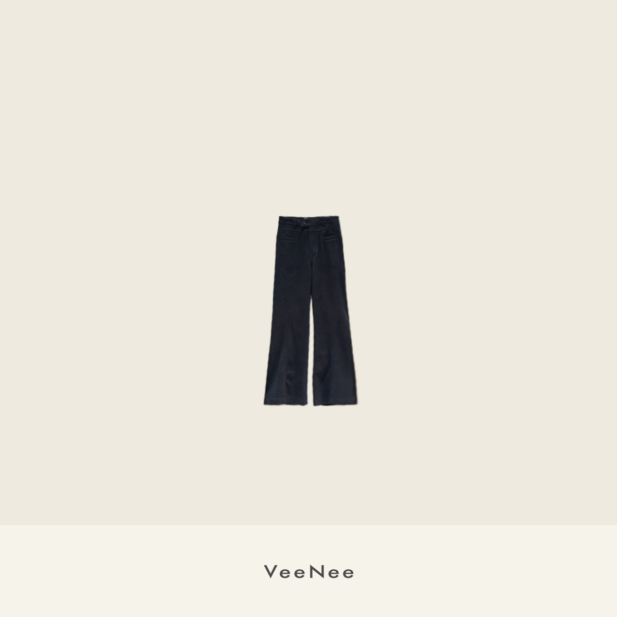VeeNee•特调石墨侧缝设计加厚高比例筒喇裤 VA5K033
