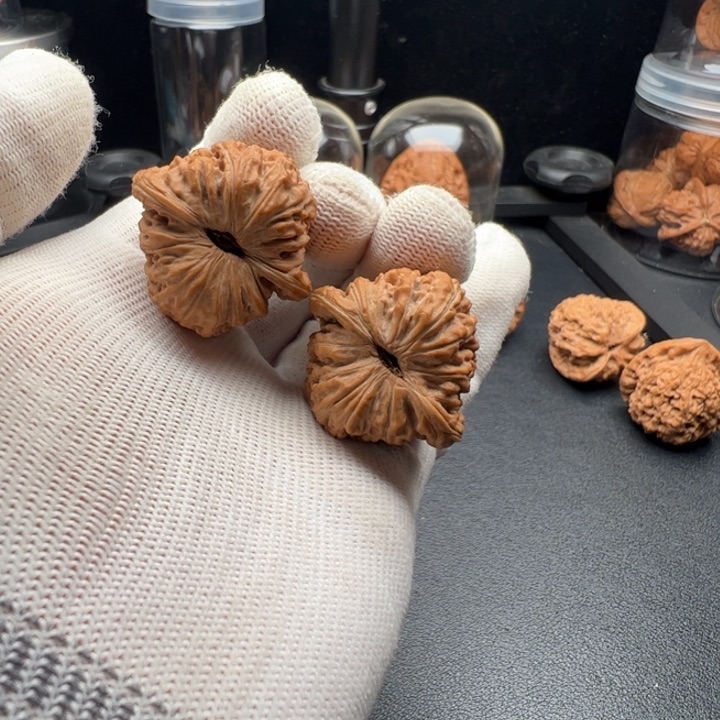 文玩核桃把件34小迷楼