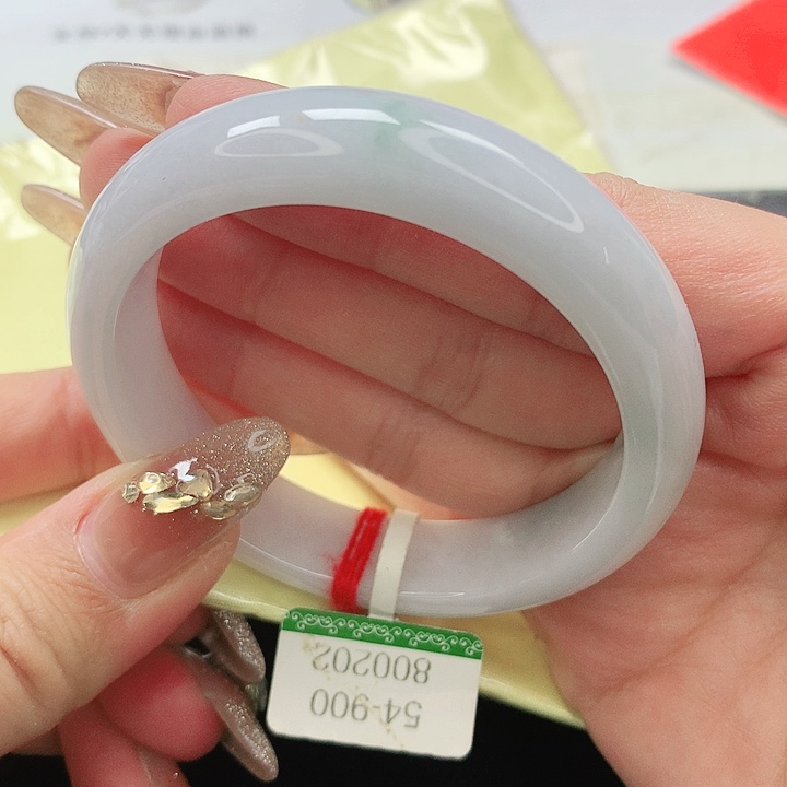 翡翠手镯未镶嵌缅甸天然A货翡翠