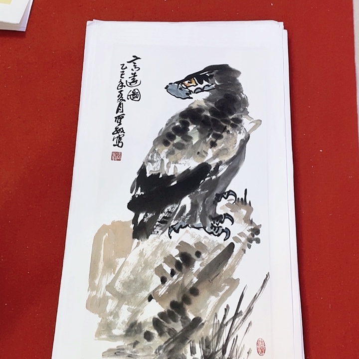 国画张圣敏先生纯手绘作品