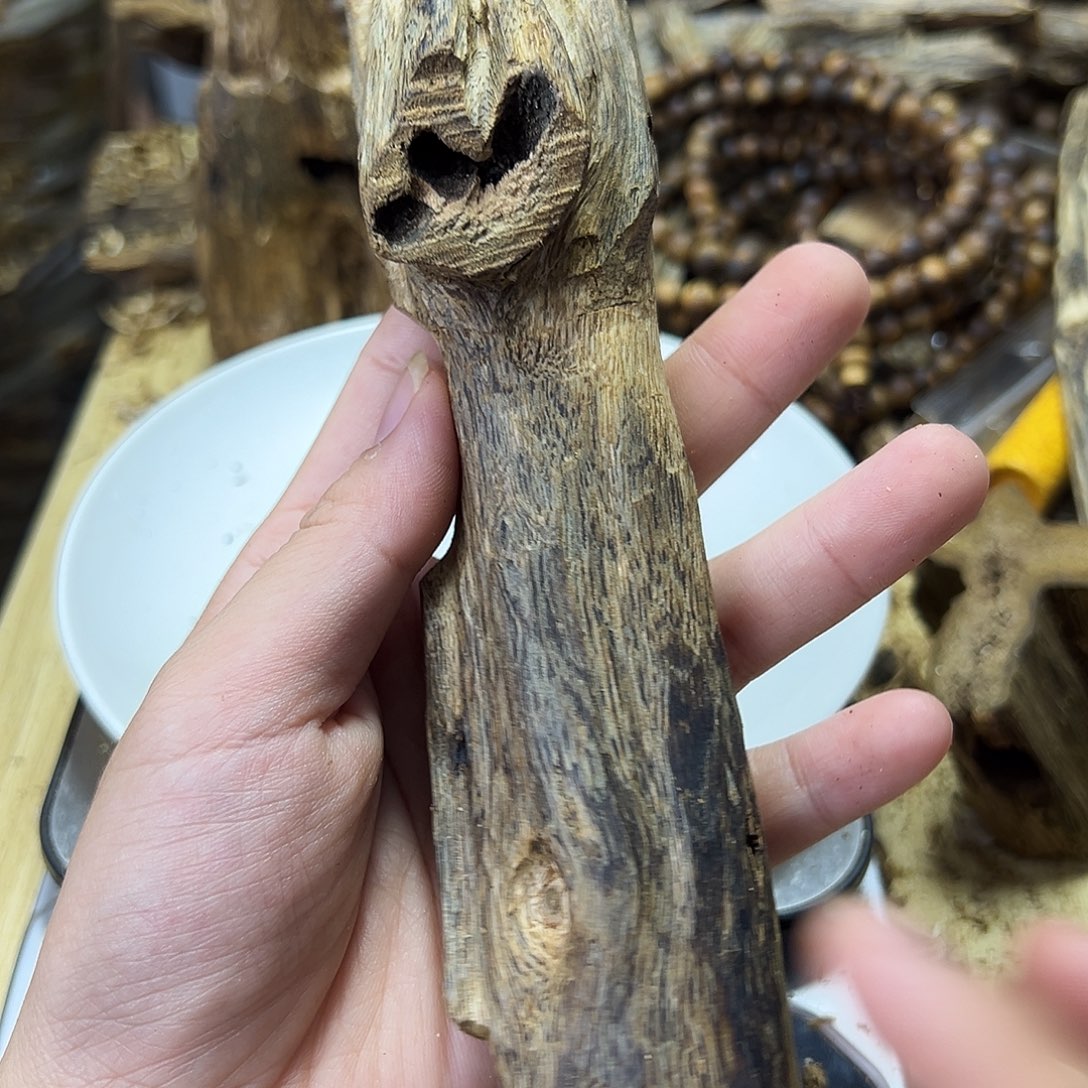 木绿奇楠虫漏62克