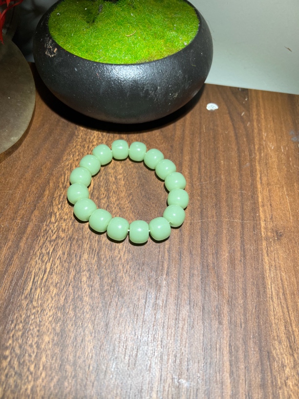 晴水绿精品手串～