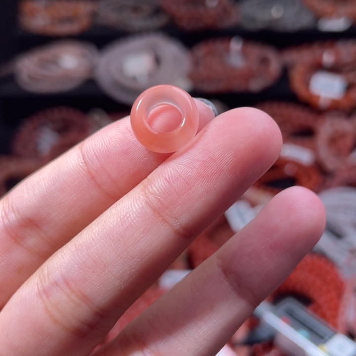 南红玛瑙未镶嵌配饰手串卡环812