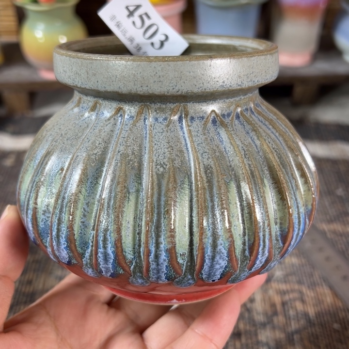 口7高9 手工花盆满30包邮