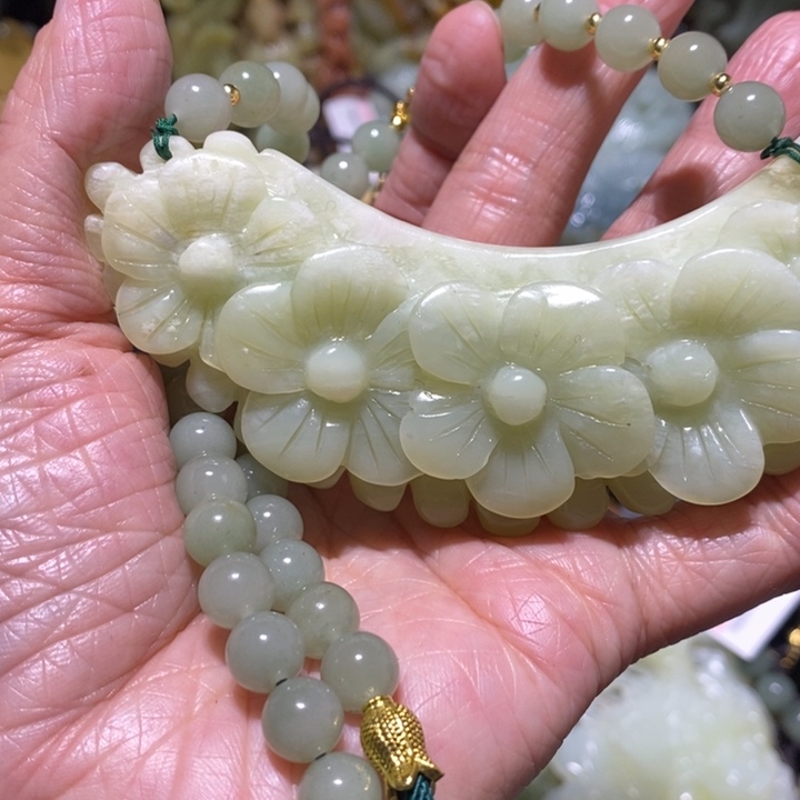 岫玉岫玉吊坠未镶嵌