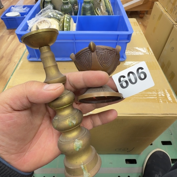 瓷片工艺品摆件瓷器摆件正能量