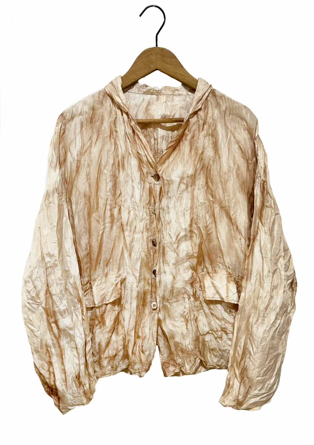 左岸迷香植物染款号8009外套