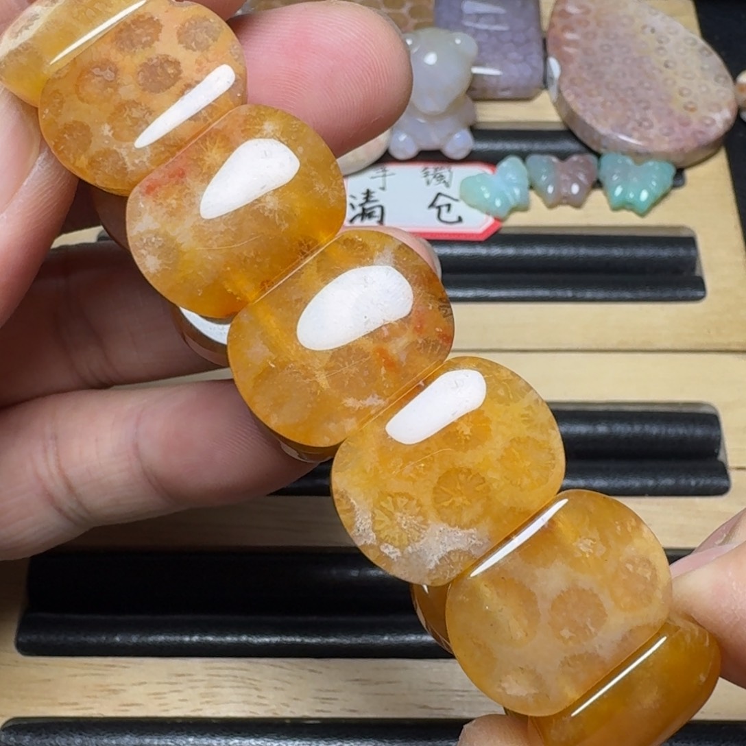 硅化玉纯天然色有机玉石未镶嵌