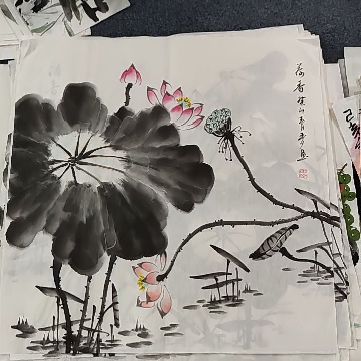 国画书法纯手绘作品等你来结缘