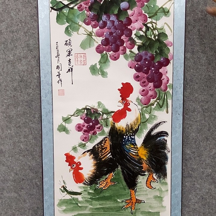 国画刘国华手绘作品111