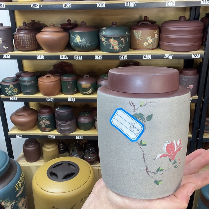 紫砂茶叶罐紫砂茶叶罐