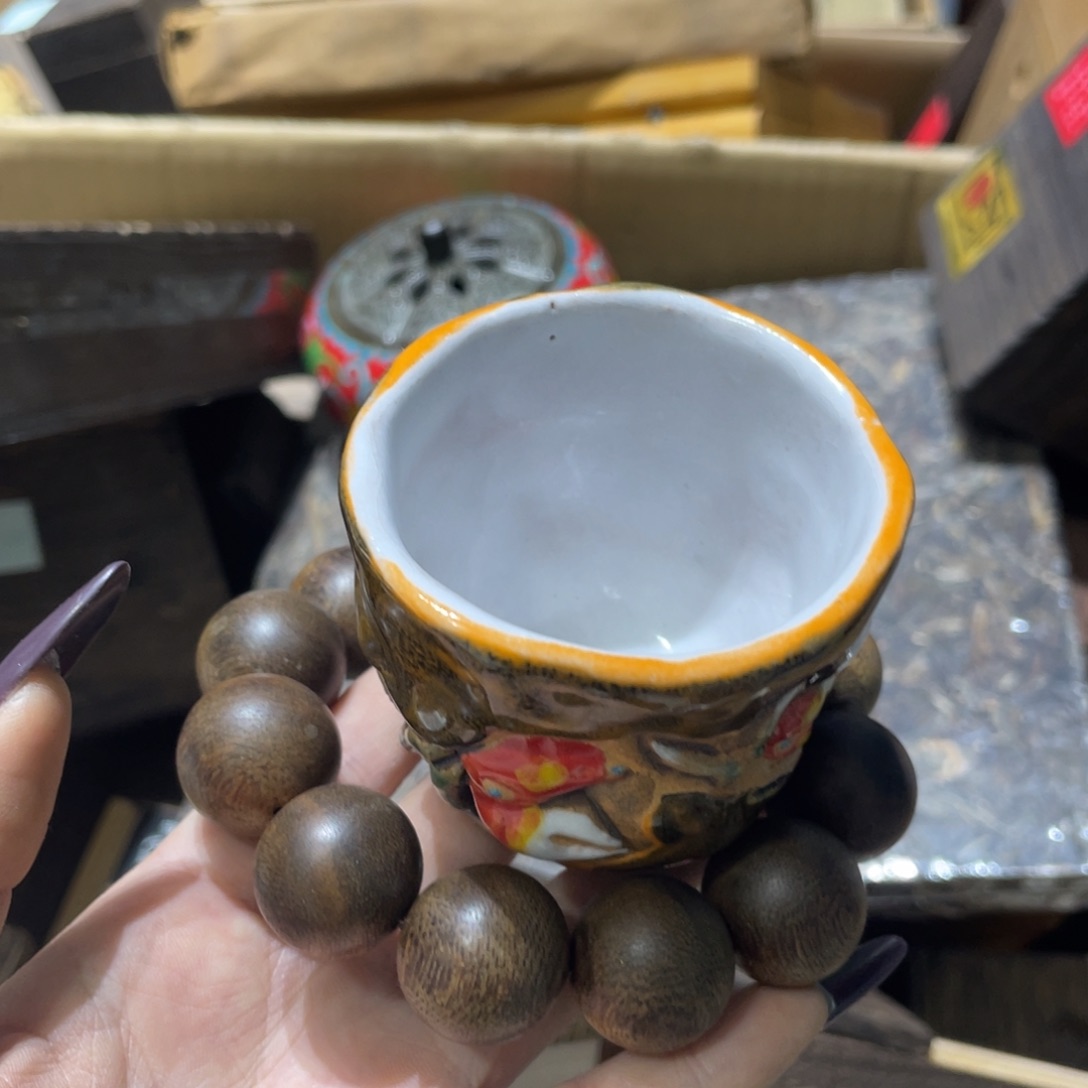 紫砂茶杯用****2线香和我 