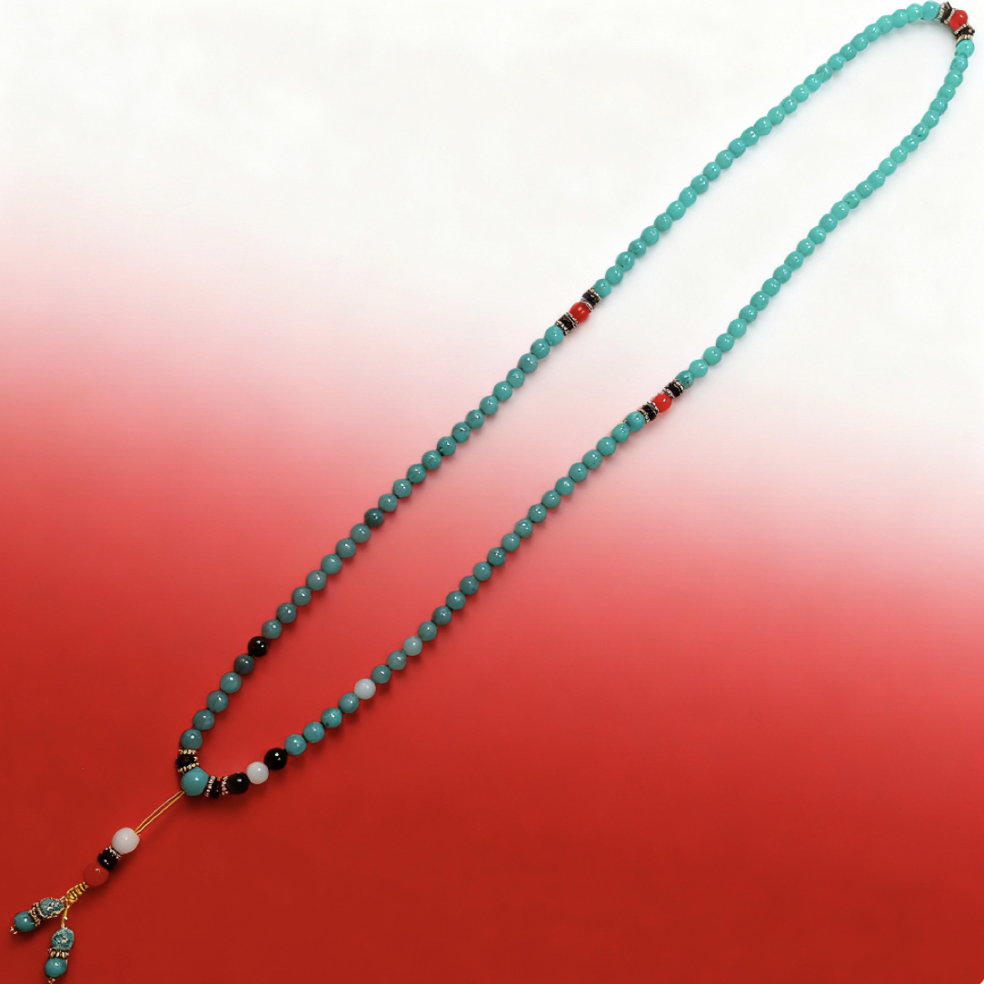 【陈阳专属】. 精品高级蓝 108 颗项链 A167-CDN-2A