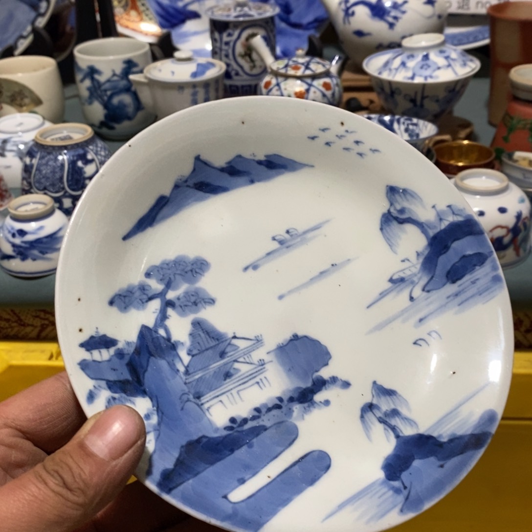 瓷片舶来瓷器满28包邮当日凑单