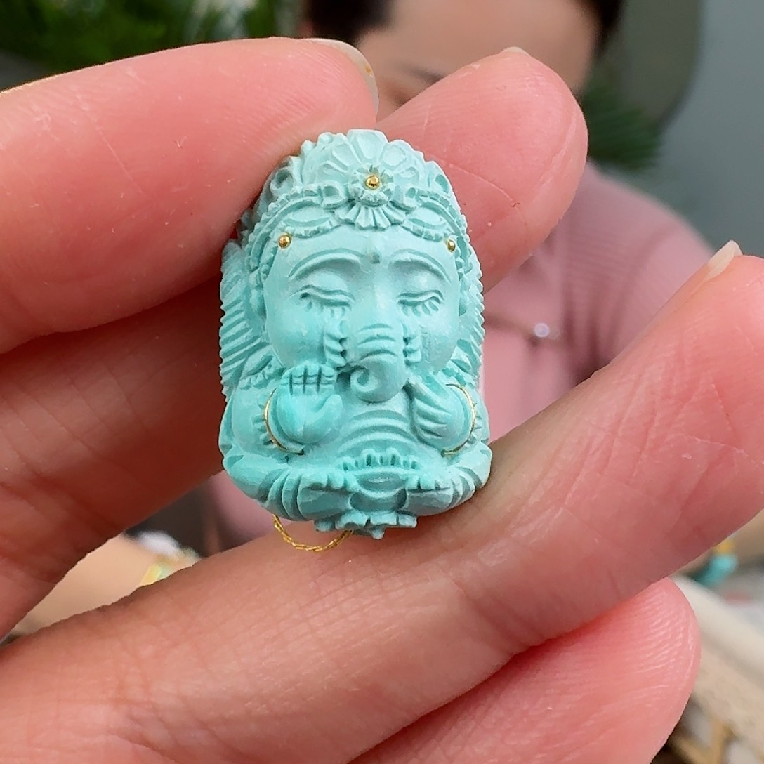 绿松石珠宝奇石未镶嵌