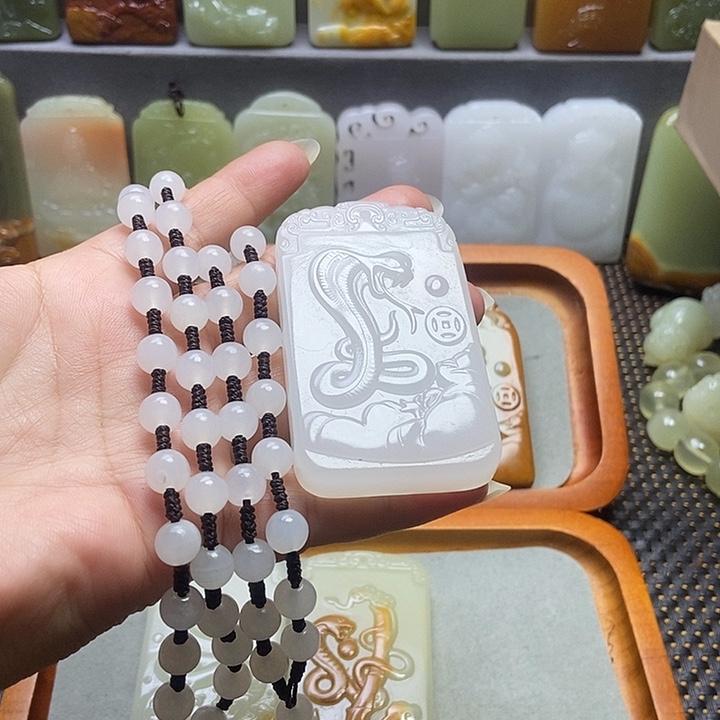 生肖蛇牌一物一拍