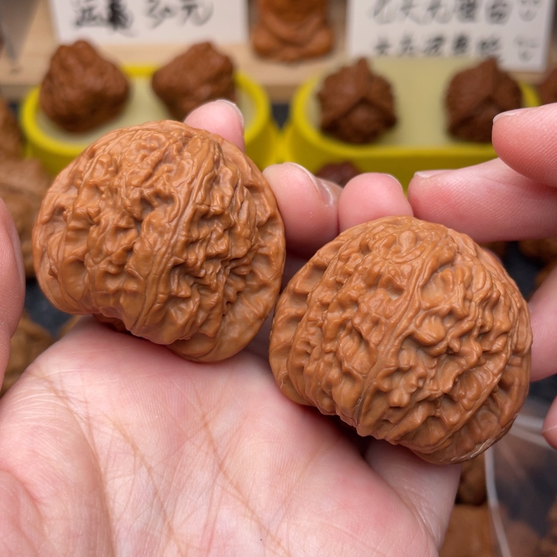 把件文玩核桃狮子40