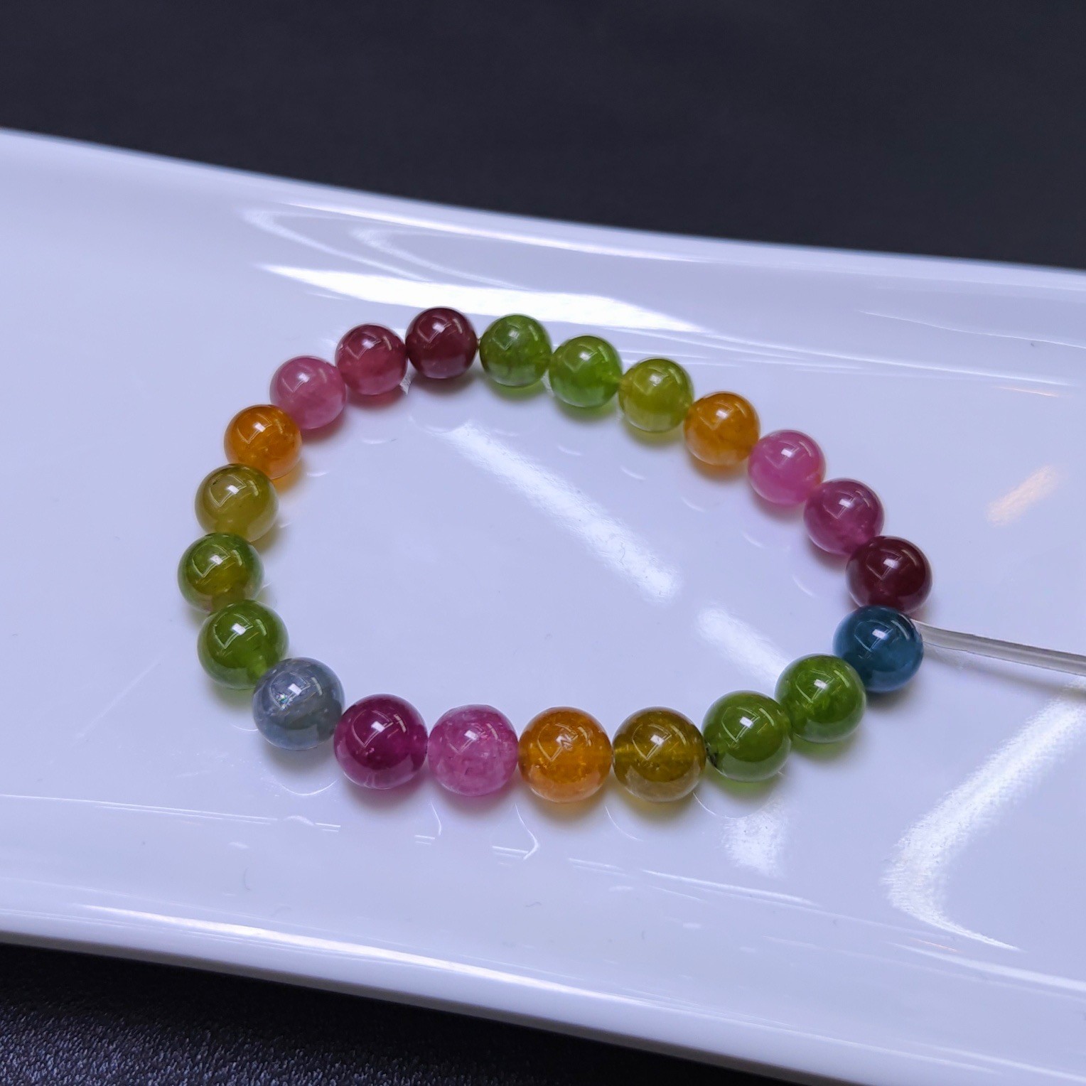 匡氏甄选 碧玺手链8mm Z-HL-A7725（多样性发一）