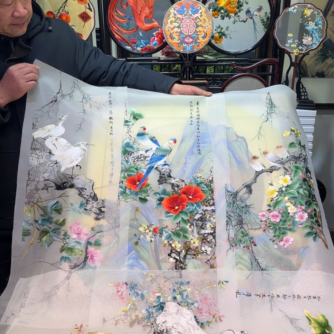 刺绣刺绣工艺精湛