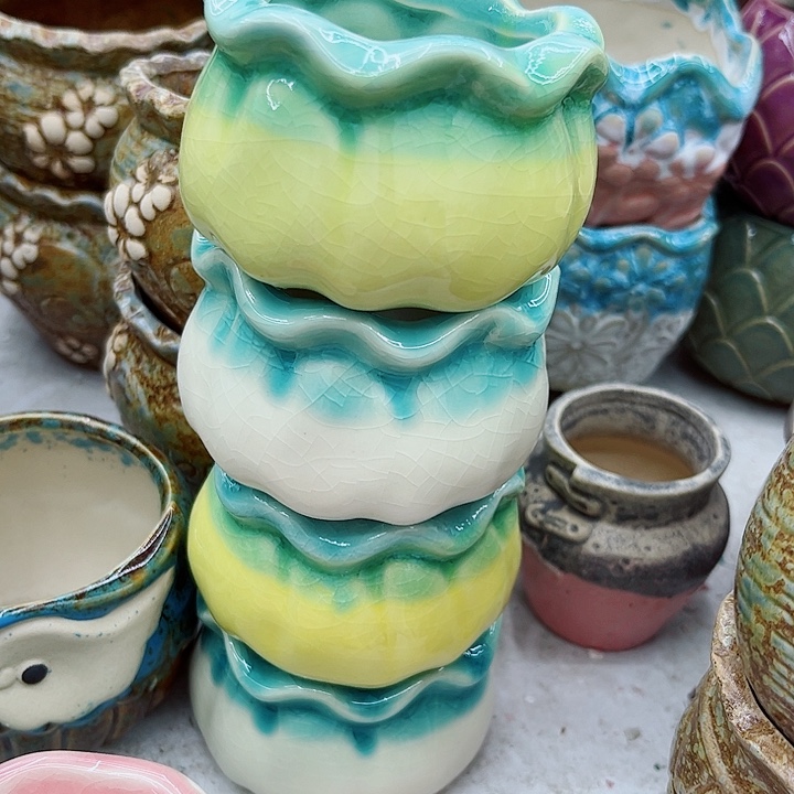 多肉绿植陶瓷花盆