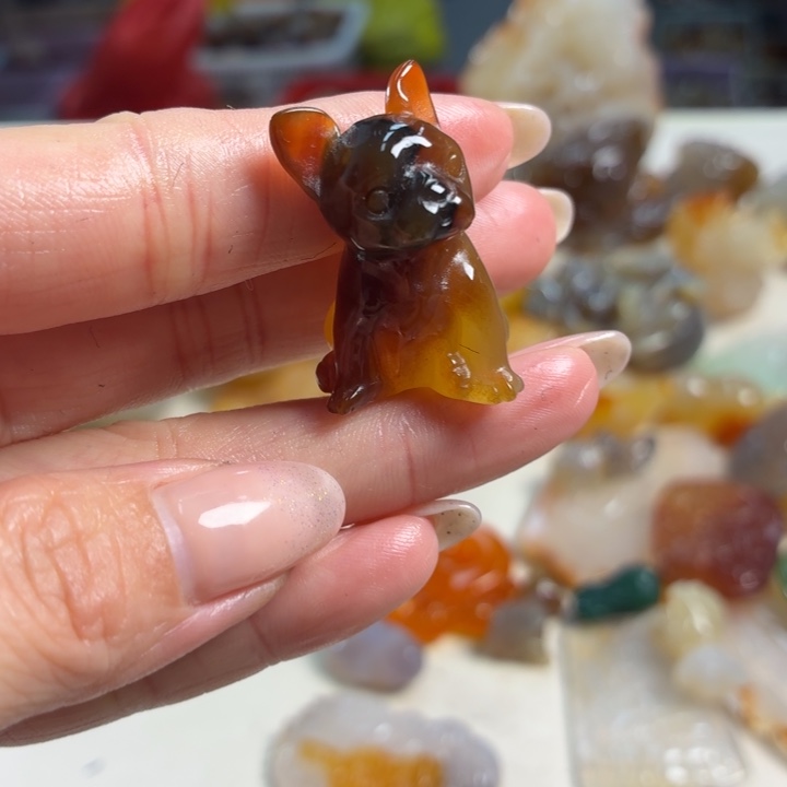 玛瑙/玉髓未镶嵌吊坠(不含链)