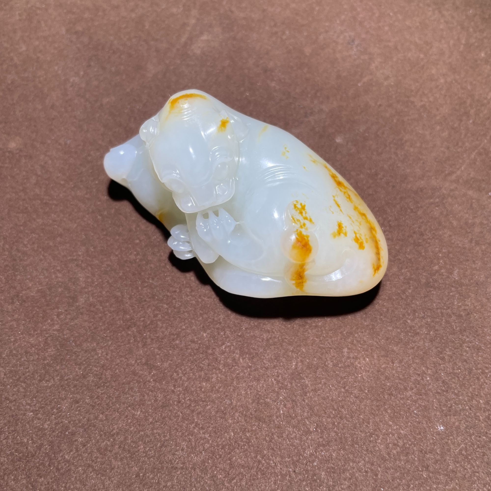 和田玉精品把件貔貅