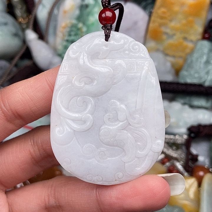 颈饰未镶嵌翡翠翡翠