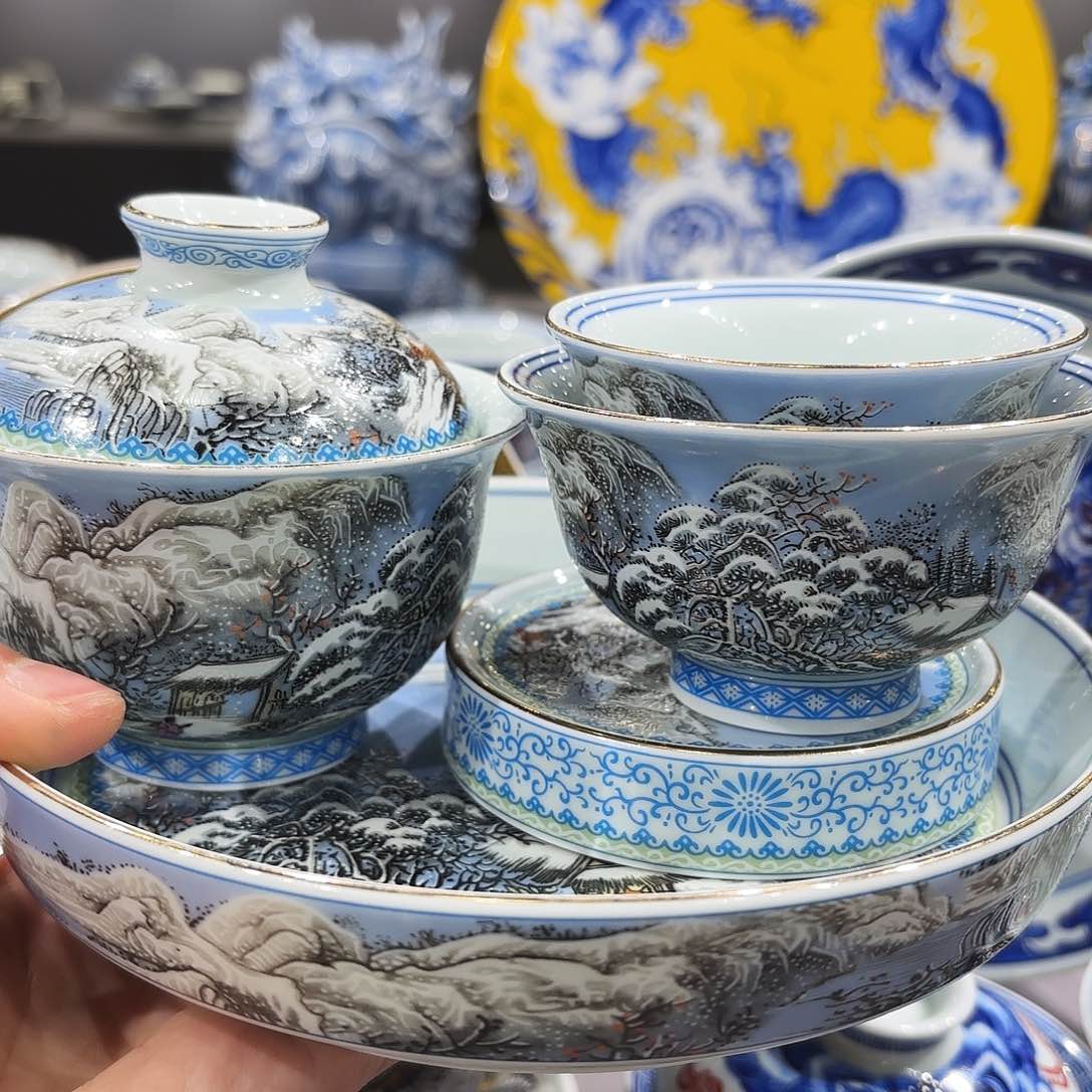 瓷片景德镇瓷器艺术