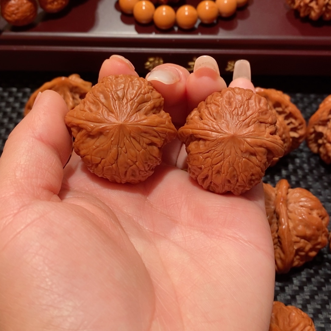 文玩核桃把件铁锤