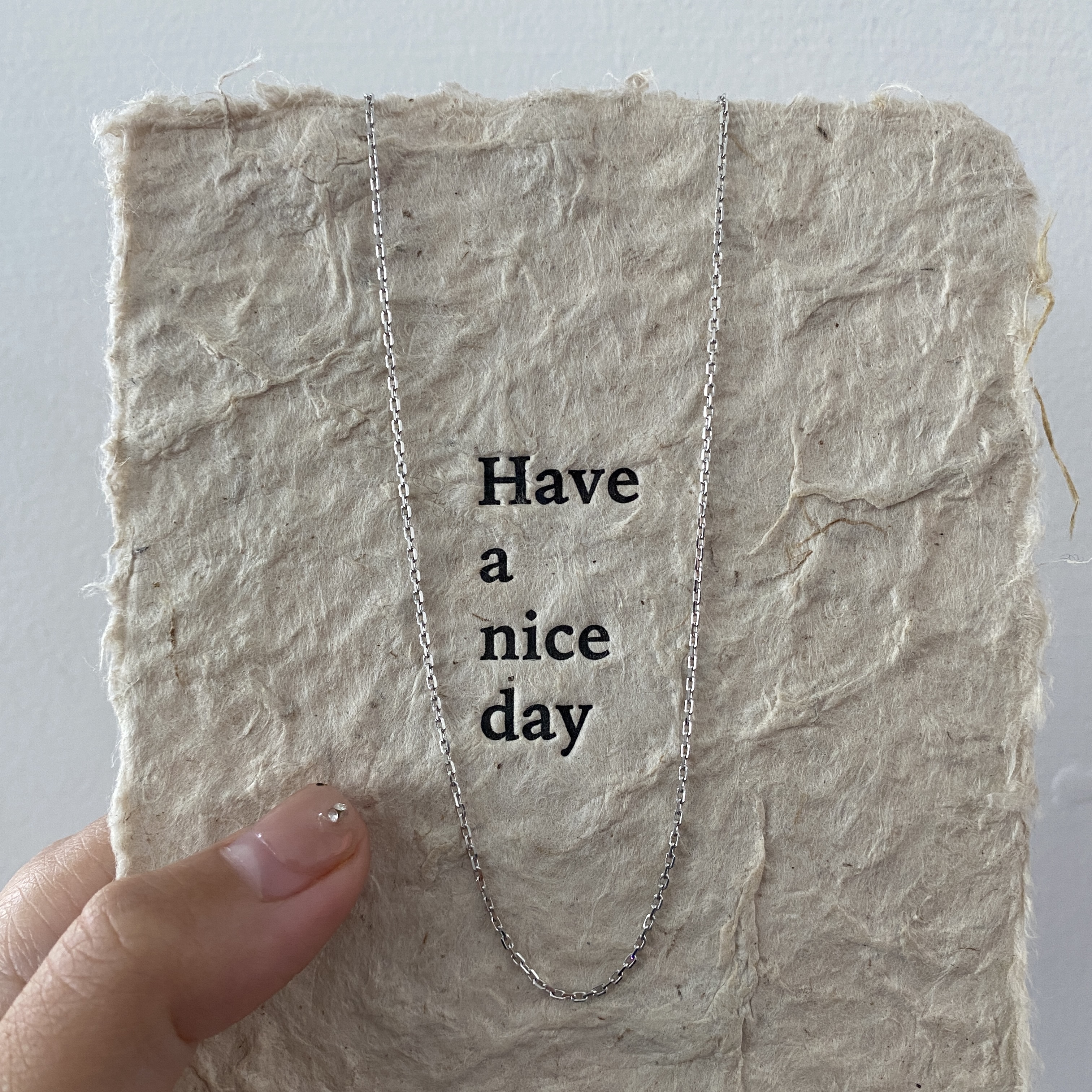 铂金950时尚百搭 卡项链