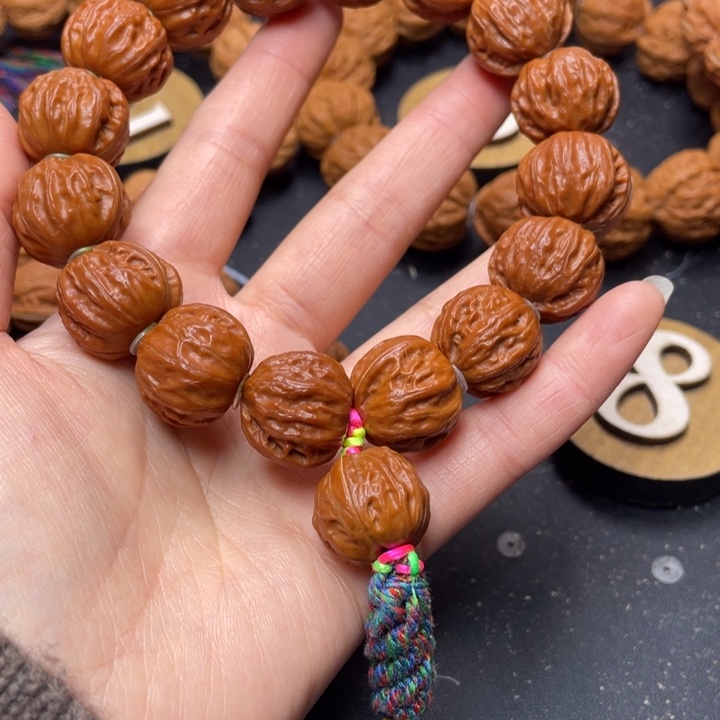 一***！文玩核桃把件树王龙脊精品