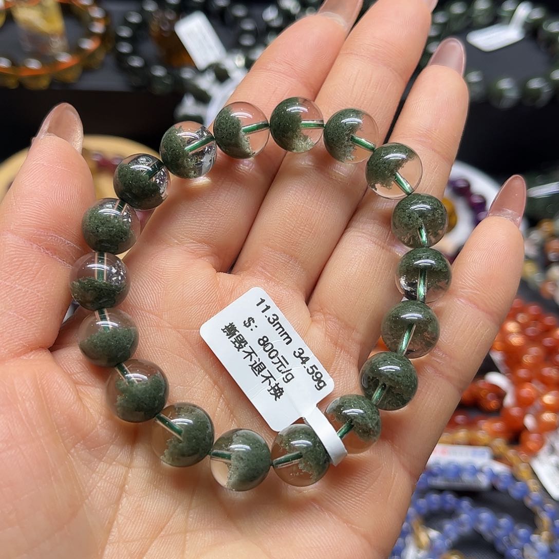 水晶手链未镶嵌手链