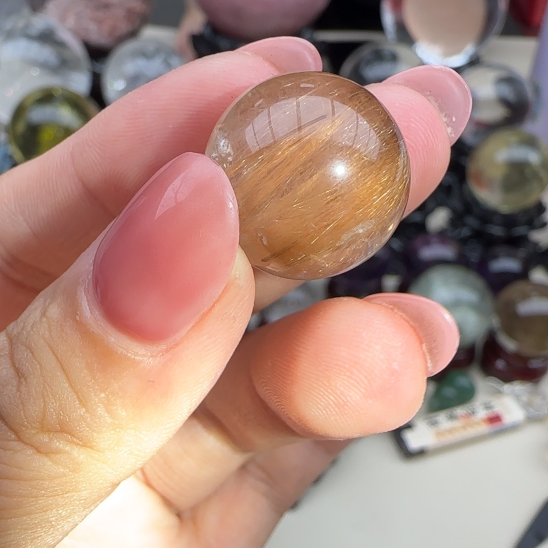 蛐***子水晶摆件未镶嵌a499