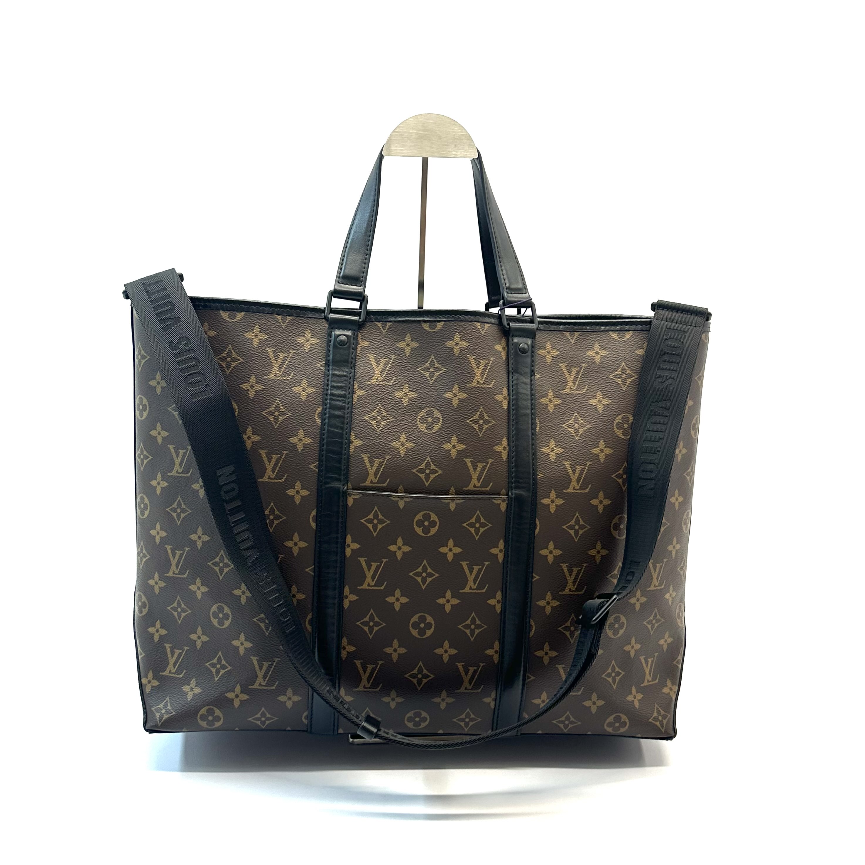 95新 LouisVuitton/路易威登 98新 week- End tote包 大号