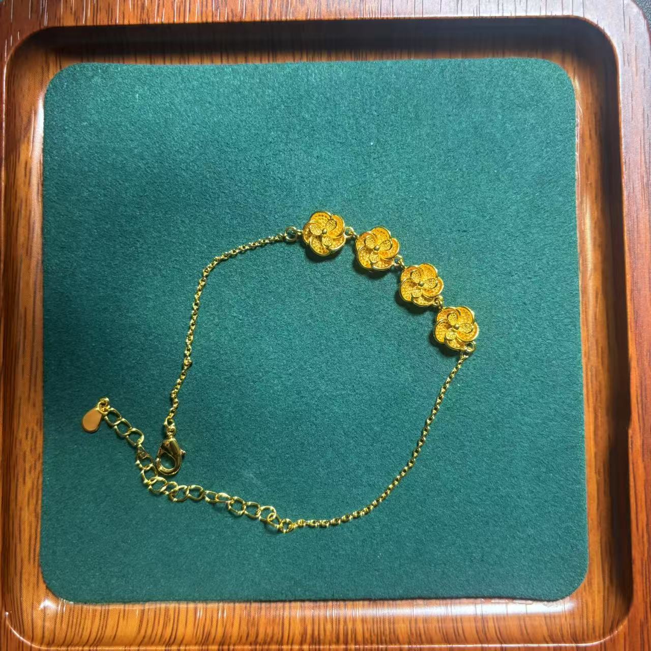 中非-ZHONGFEI小花手链 时尚款ZH602137