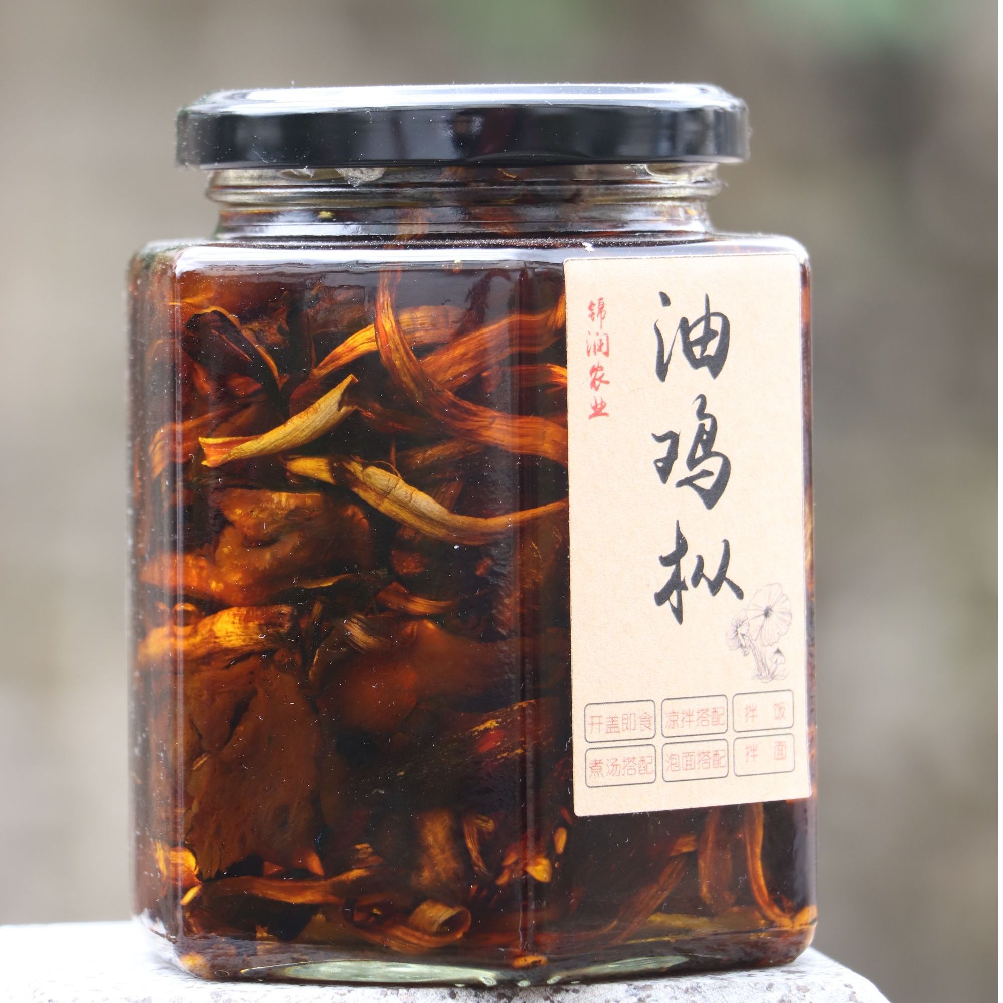 云南特产油鸡枞菌