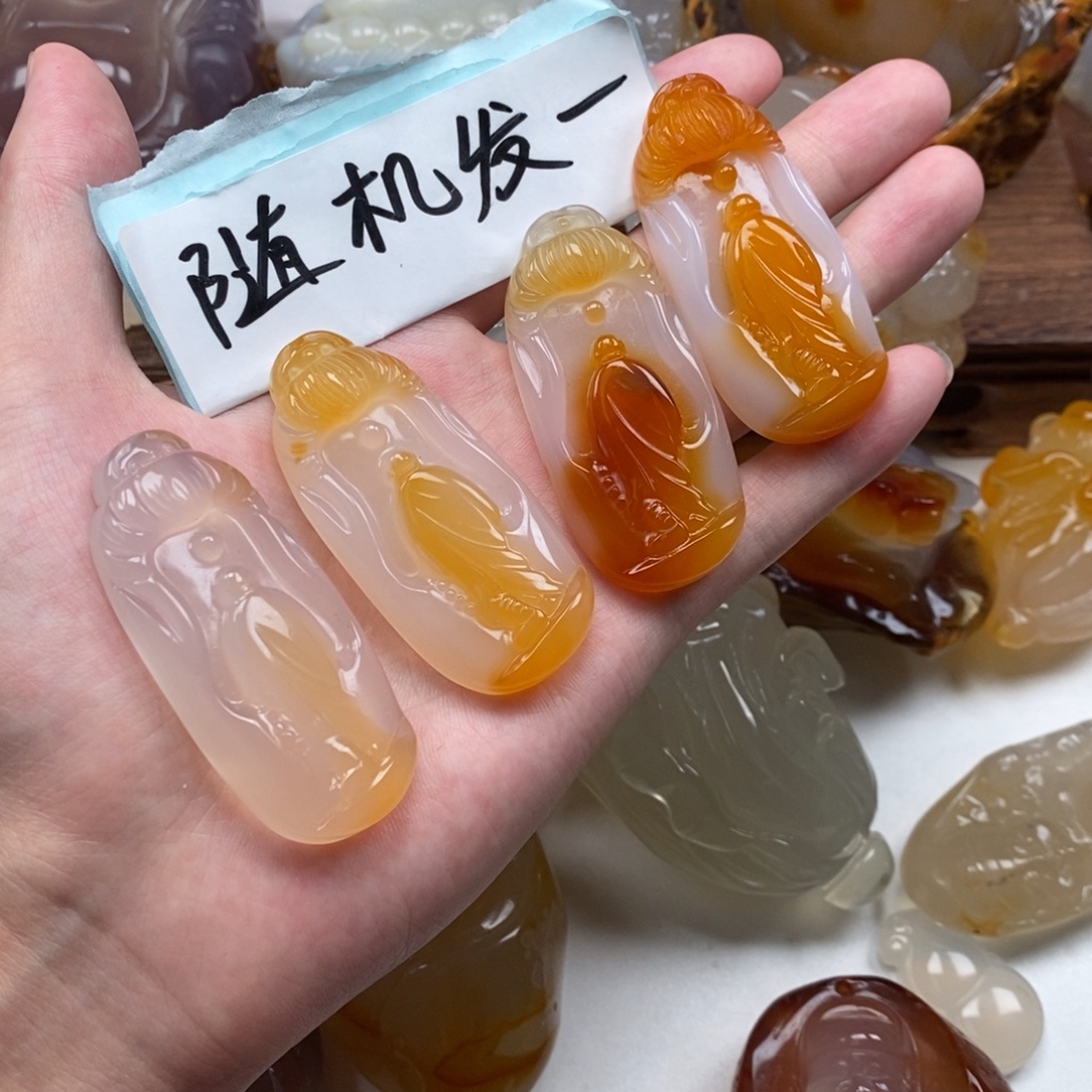 玛瑙/玉髓未镶嵌颈饰