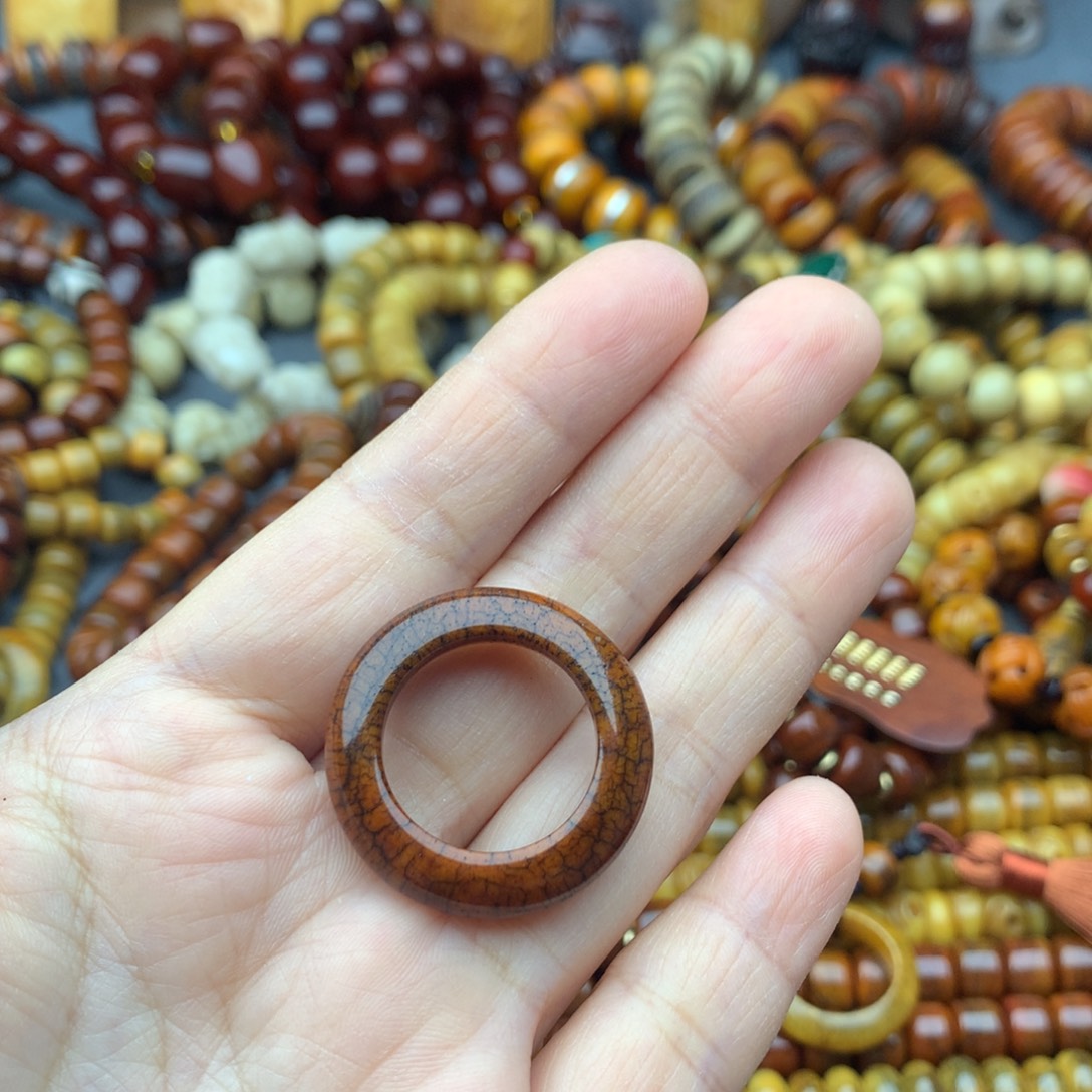 温***明牛骨手串/手链牦牛骨跑环