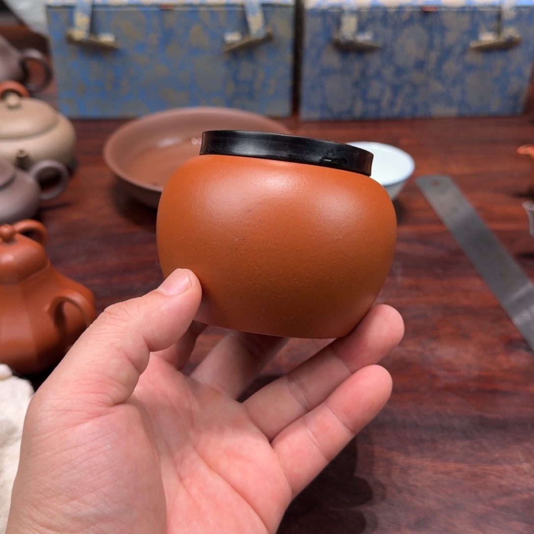 茶壶紫砂明式矮罐