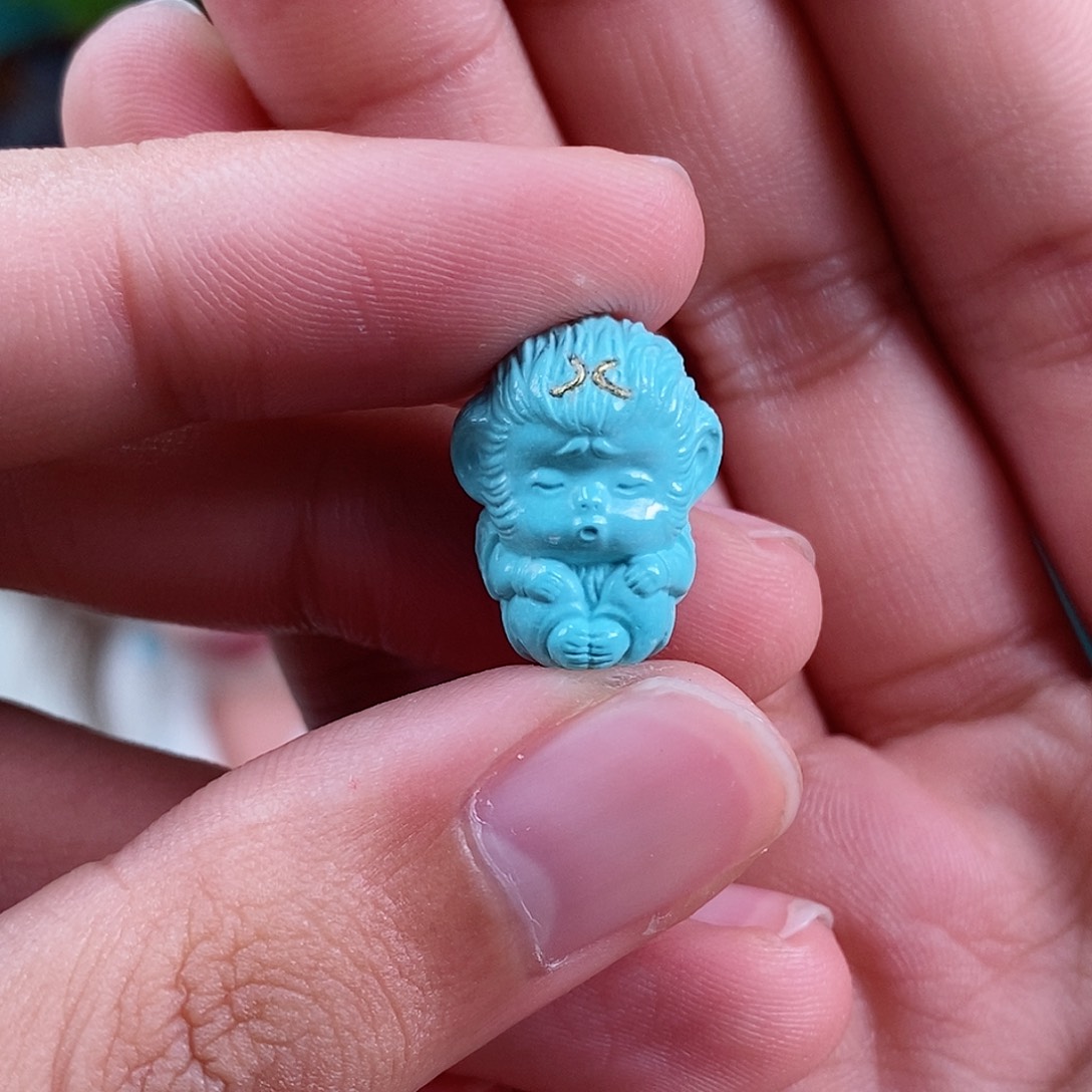 绿松石珠宝奇石未镶嵌