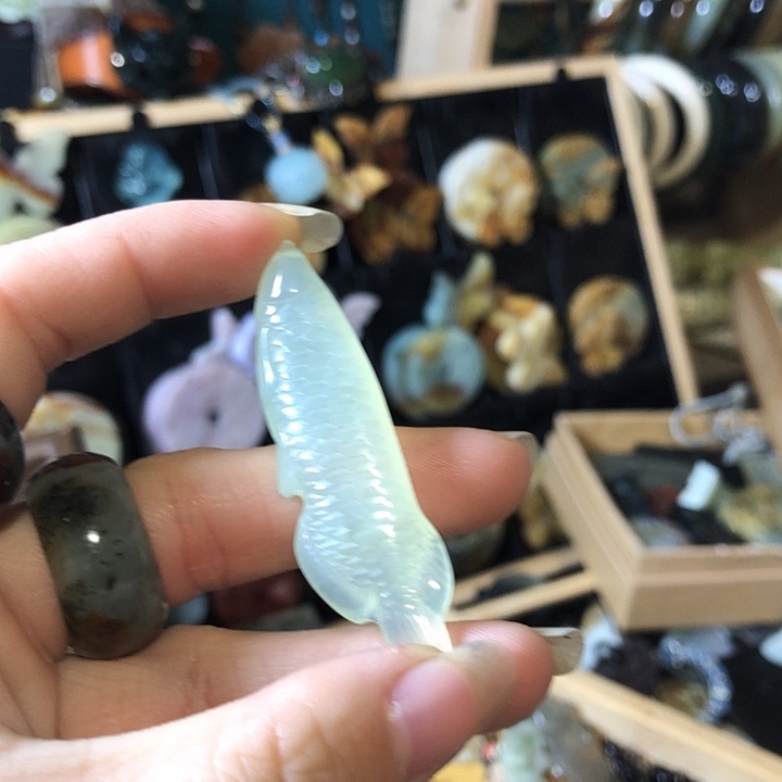 岫玉未镶嵌岫玉挂件