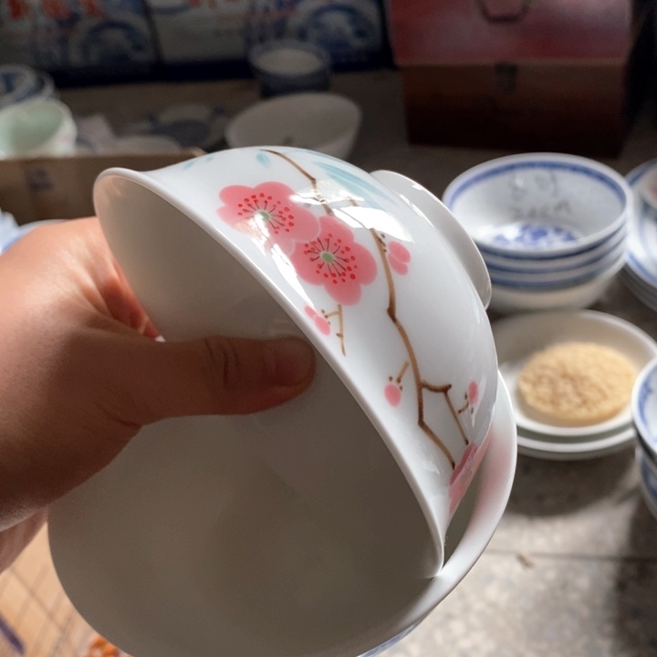 碗景德镇高温细白瓷