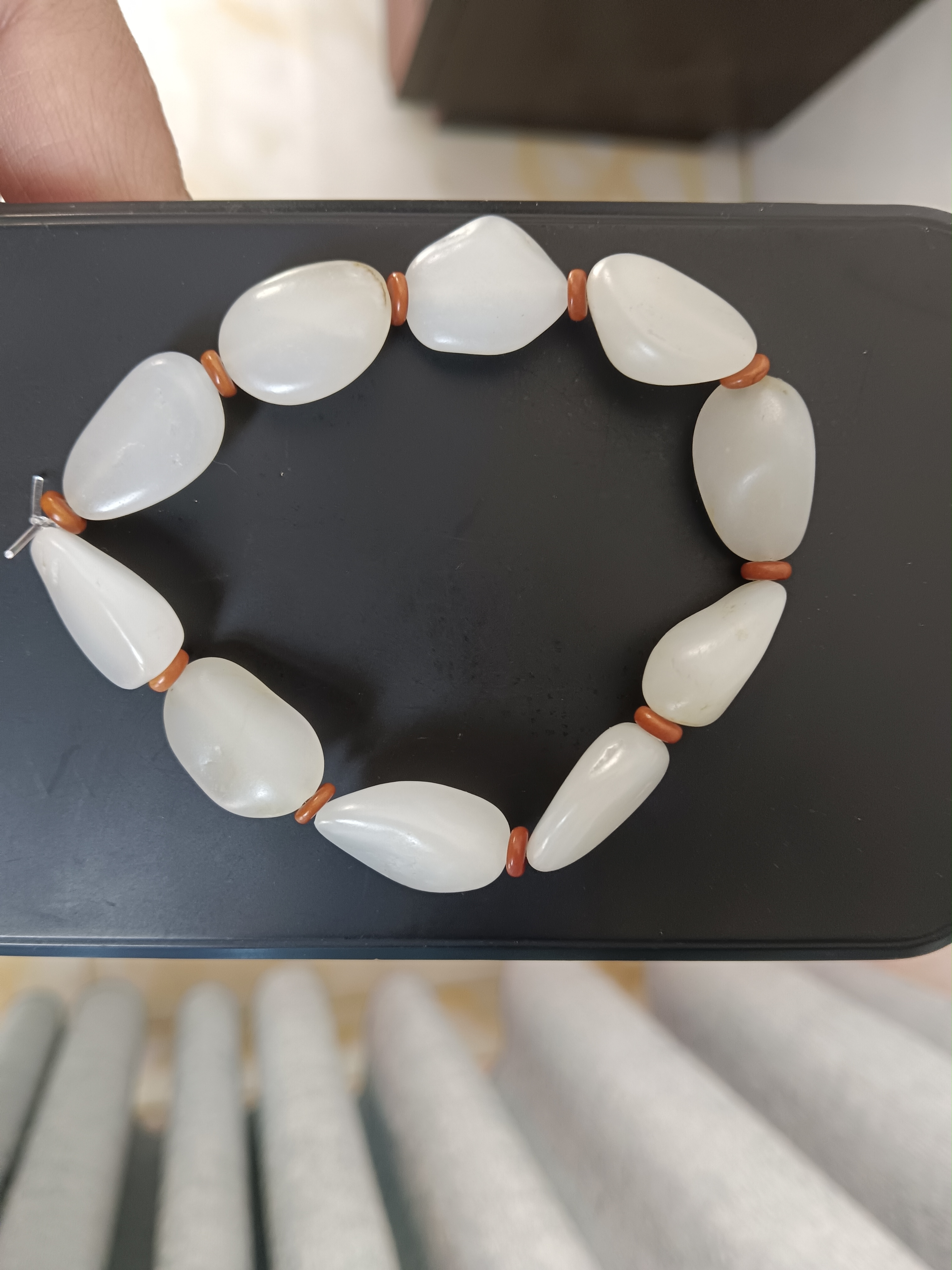 新疆和田玉原石手串