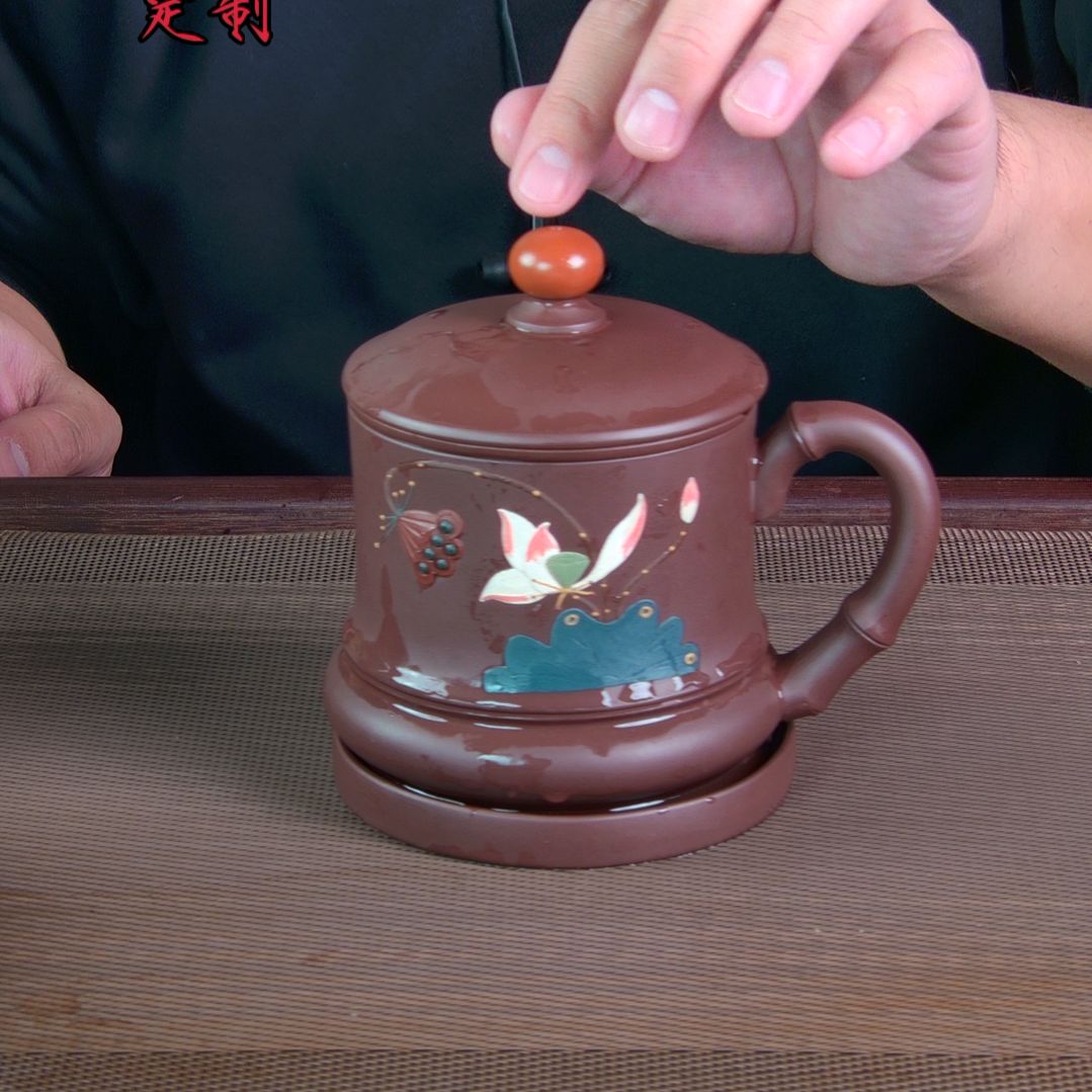 紫砂茶杯高档紫砂茶具套装