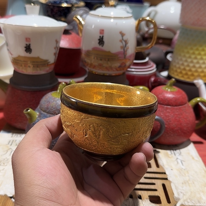 瑕疵茶具，介意勿拍