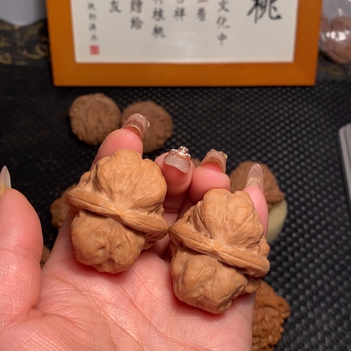 文玩核桃把件42古蟾