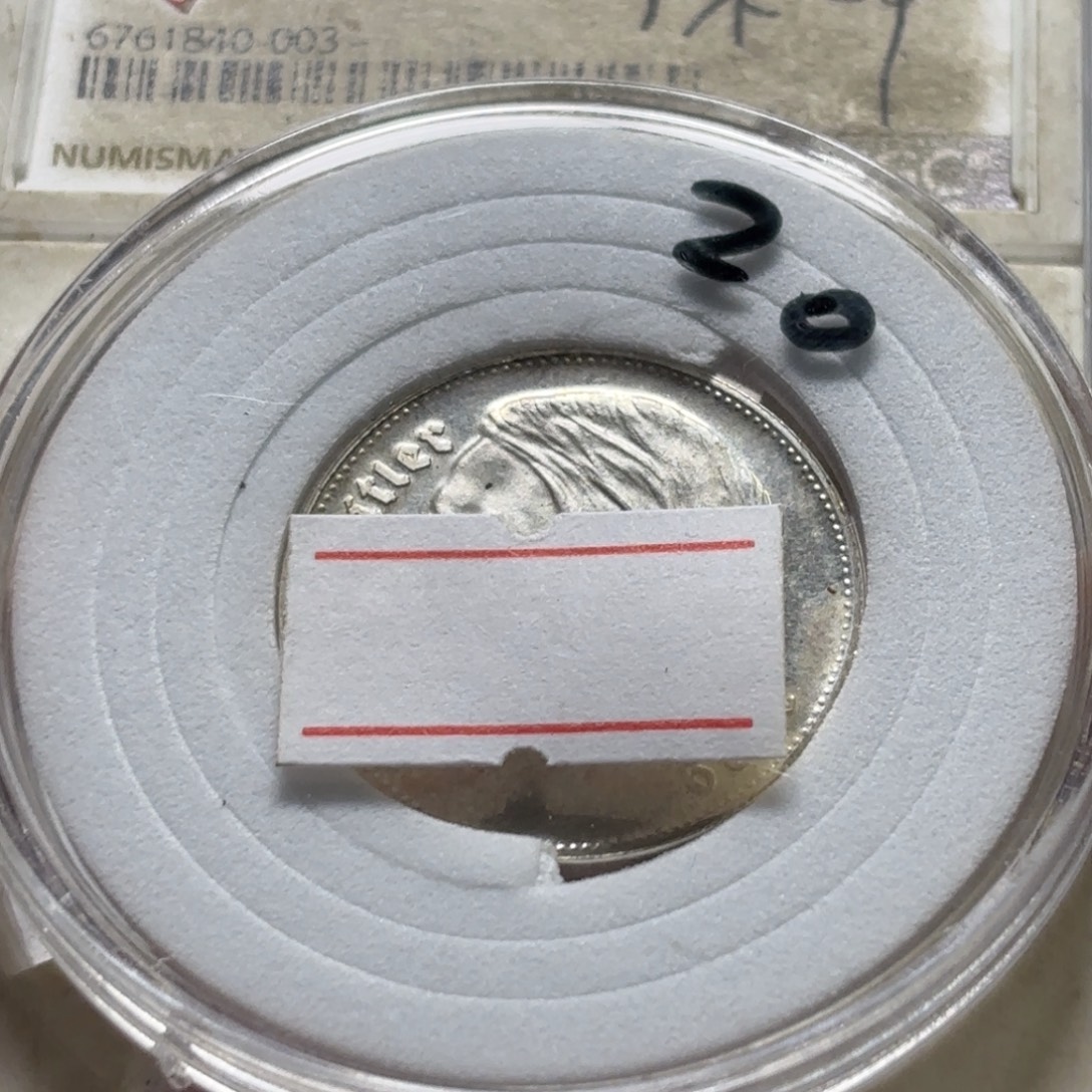 成***成银Ag900德国小胡子膩造币2马克