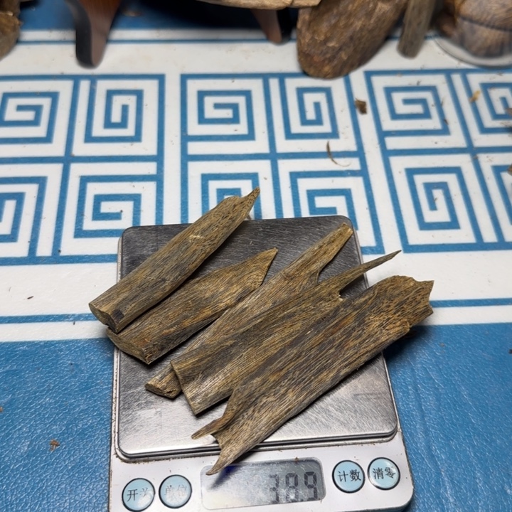 木质绿奇张勺子树心料38克