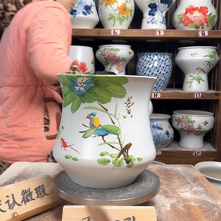 摆件小蛮腰鸟新款陶瓷陶瓷