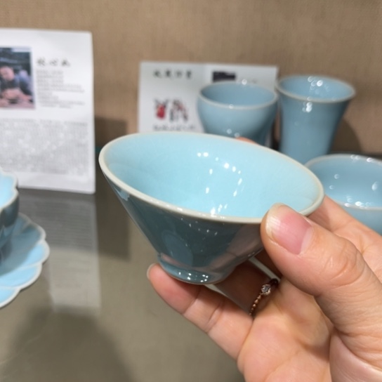 瓷片大宋名窑汝瓷茶具